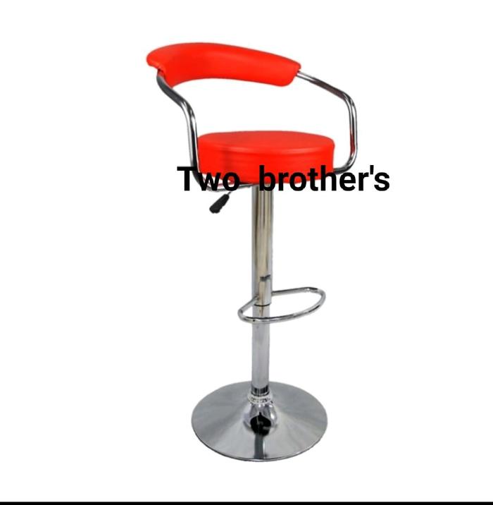 Gambar kursi bar kursi cafe barstool kursi barbershop kursi salon 030 - Merah dari Sekaijaya undefined Tokopedia
