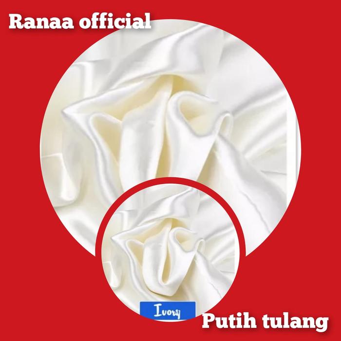 Gambar Backdrop background Filamin Polos tinggi 250 cm - putih tulang, 250cm x 100cm dari ranaa ollshop undefined Tokopedia