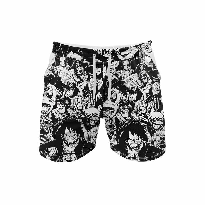 Gambar CELANA BOXER PENDEK ANIME FULLPRINTING ONE PIECE - MANGA, XXL dari DOCHI STORE undefined Tokopedia