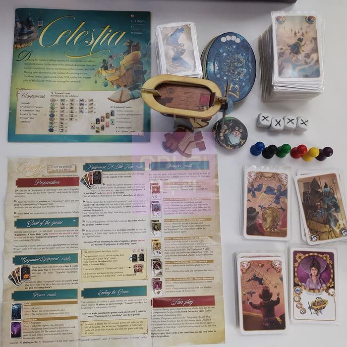 Gambar Celestia Board Game Preloved with a Little Help Expansion dari Oduri undefined Tokopedia