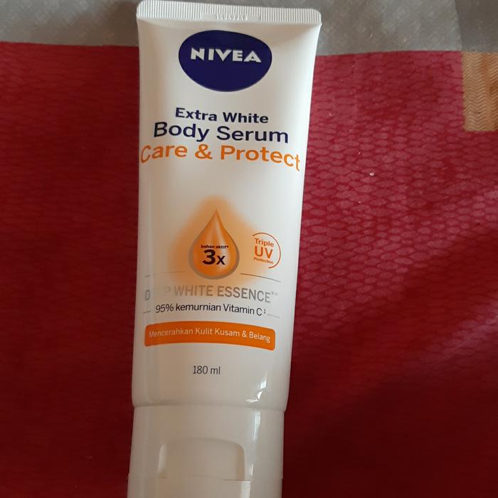 Gambar nivea body serum extra white 180ml - care & protect dari myshopmurahori undefined Tokopedia