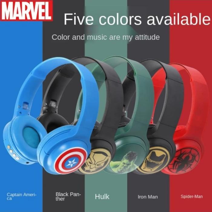 Gambar Headphone Bluetooth super hero avengers headset bluetooth karakter dari IDOLA ACC IND undefined Tokopedia