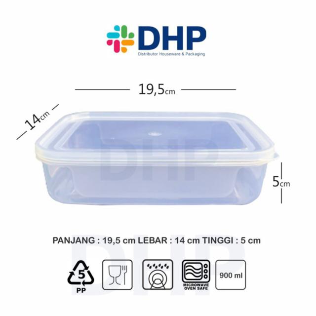 Gambar Kotak Makan All Size Food Container Ultrapack MutiarapacK KMP Box - 700 KMP dari DHP undefined 5 Tokopedia