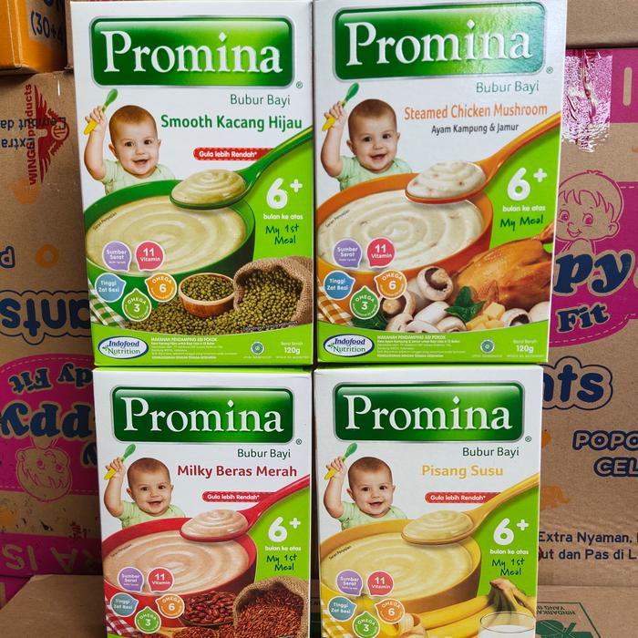 Gambar Promina bubur bayi 6+ 120 gr - pisang dari Fahrigunawan84 undefined Tokopedia