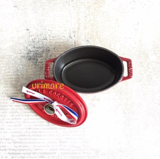 Gambar Staub - Cast Iron Mini Cocotte - Cherry Oval dari urimare undefined Tokopedia