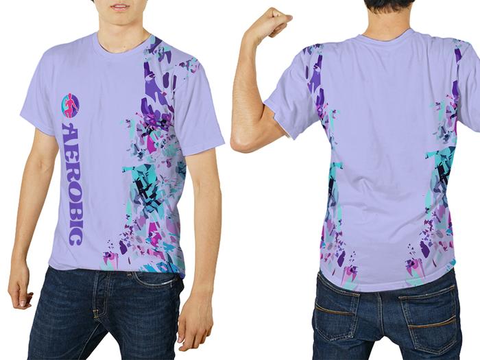 Gambar Kaos Baju Jersey Olahraga Zumba Aerobic Senam 02 Pria Full Printing - LENGAN PENDEK, S dari Uber Sublim Bandung undefined Tokopedia