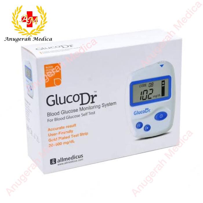 Gambar Alat Gluco Dr Alat Tes Gula Darah Glukosa Diabetes Glucose - Alat saja dari Anugerah Medica Bali 1 undefined Tokopedia