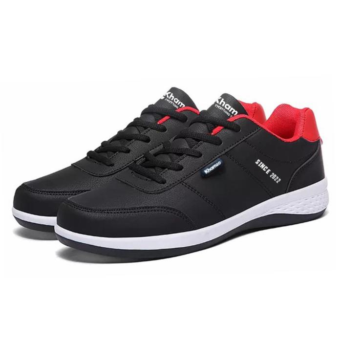 Gambar Sepatu Putih Pria Import Original Sepatu Sneakers Casual Sport Running - Hitam, 41 dari HENKA.CO undefined Tokopedia