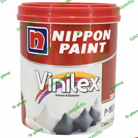 Gambar cat tembok wall nippon paint vinilex bunga 300 base pastel putih 1 kg 300ss kembang ready mix white 300ss - pastel putih dari tb gilang undefined Tokopedia
