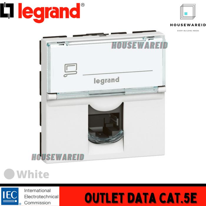 Gambar Legrand 572303 Modul Outlet Data UTP Cat 5e Socket RJ45 Lantai 572315 - 2 Modul dari HousewareIDx undefined Tokopedia