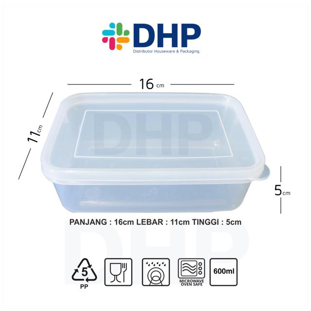 Gambar Kotak Makan All Size Food Container Ultrapack MutiarapacK KMP Box - 700 KMP dari DHP undefined 3 Tokopedia