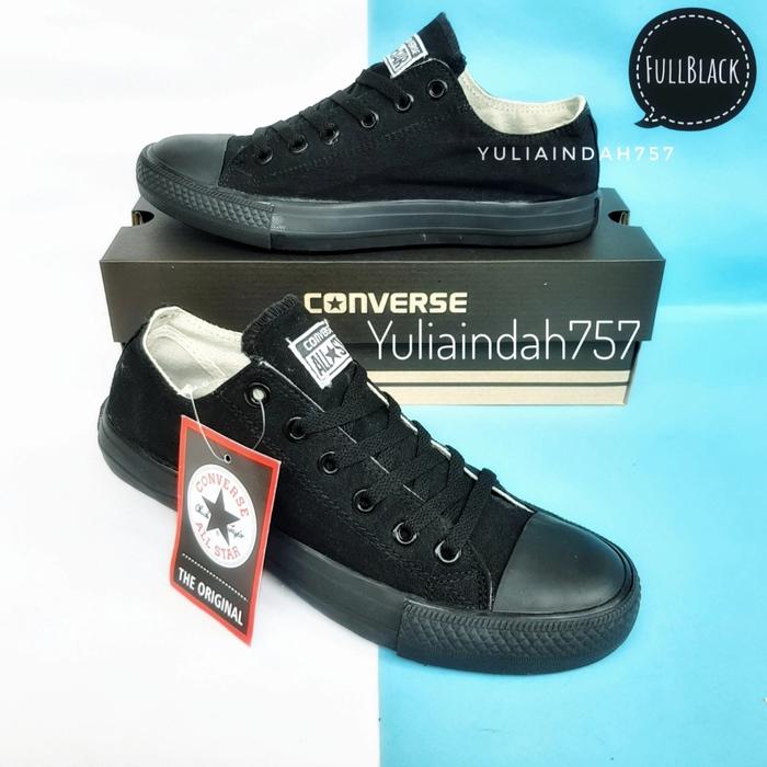 Gambar Sepatu All star Converse Premium Ct Petir Ct Flash - Sepatu Converse - FullBlack, 41 dari TRIGLAV LOVERS undefined Tokopedia