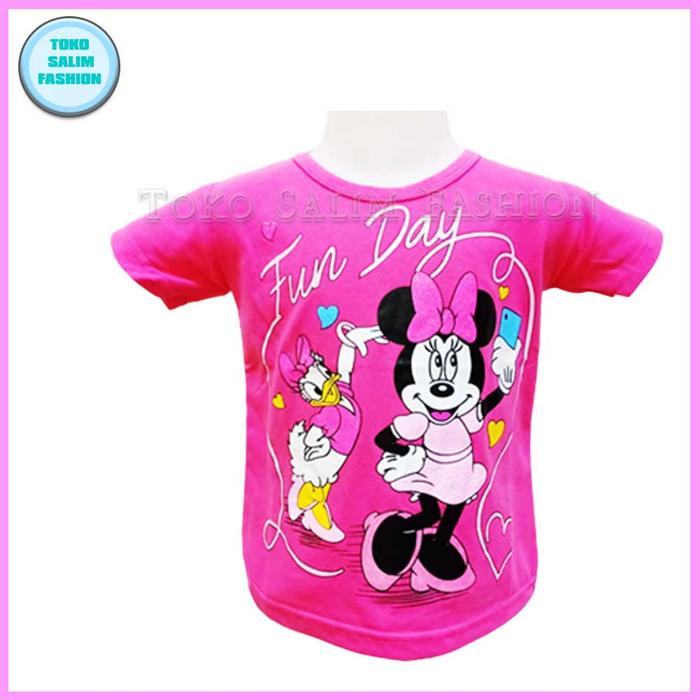 Gambar atasan baju anak perempuan usia 7-8 tahun motif karakter harga murah - S dari Toko Salim Fashion undefined Tokopedia