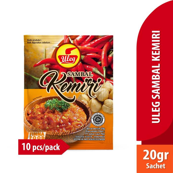 Gambar FINNA SAMBAL ULEG 10*20gr / FINNA SAMBAL ULEG / FINNA / SAMBAL ULEG - SAMBAL KEMIRI dari AmandaAnggunia undefined Tokopedia