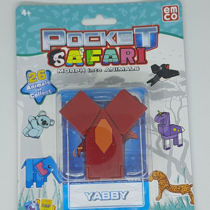 Gambar Emco Pocket Safari Mainan alphabet Hewan Huruf U-Z - X-Xray dari Vanessa toys_NEW undefined 3 Tokopedia
