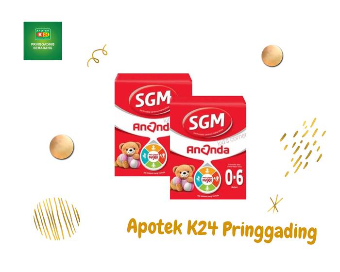 Gambar SGM ANANDA 0-6 BLN 150 GR BOX 2 PCS dari @apotekk24pringgading undefined Tokopedia