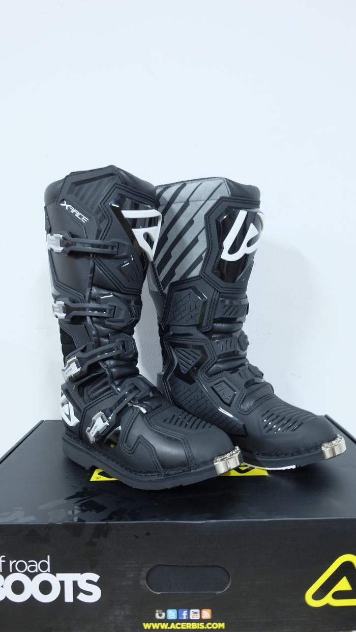 Gambar Sepatu Cross Acerbis X Race XRace 2020 - Hitam, 45 dari RakunMX undefined Tokopedia
