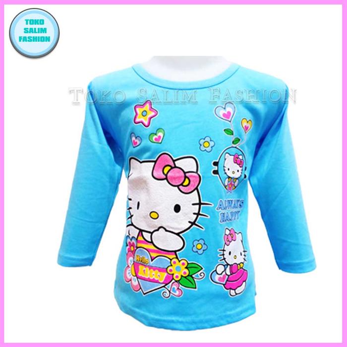 Gambar baju anak perempuan 7 tahun kado ulang tahun anak motif lengan panjang - S dari Toko Salim Fashion undefined Tokopedia