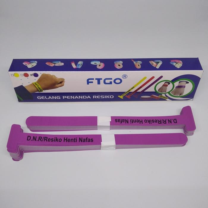 Gambar GELANG PASIEN PENANDA RESIKO - Ungu, All Size dari gelangpasien undefined Tokopedia