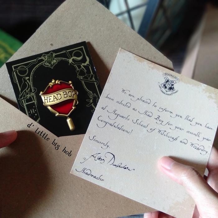 Gambar HEAD GIRL HEAD BOY PIN/PIN HARRY POTTER - HB Gryffindor dari d' little big hob undefined Tokopedia