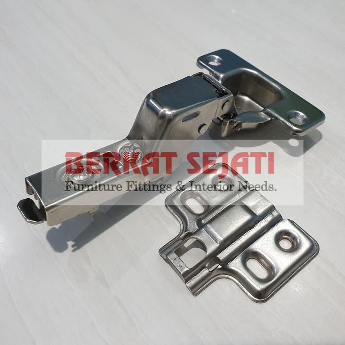 Gambar Engsel Sendok HAFELE (FULL) Slow Motion Soft Close Hidrolik ClipOn - ECONO SM dari Berkat Sejati Toko undefined Tokopedia