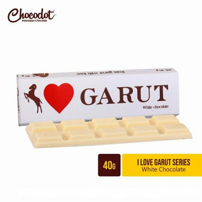 Gambar Chocodot I Love Garut - Coklat - White dari Marbel U undefined 5 Tokopedia