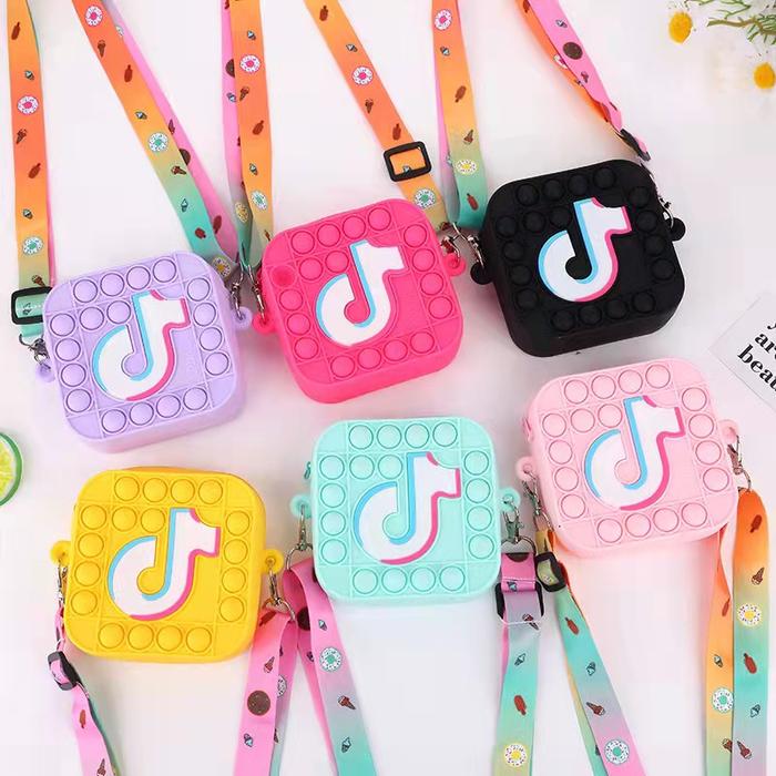 Gambar Tas Selempang Anak pop it Bag POP ITS POPIT PUSH IT TIKTOK Dompet Mini dari YuganaStore undefined Tokopedia