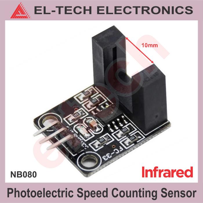 Gambar IR Infrared Photoelectric Counter Counting Speed Sensor Wheel Roda - NB080 Speed dari ELTECH online undefined Tokopedia