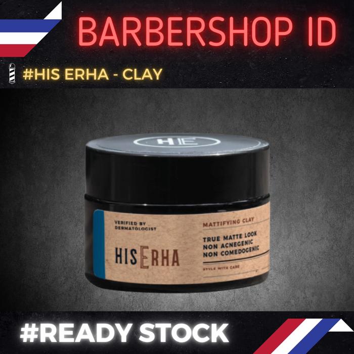 Gambar His Erha Mattifying Matte Clay - Normal dari BARBERSHOP ID undefined Tokopedia