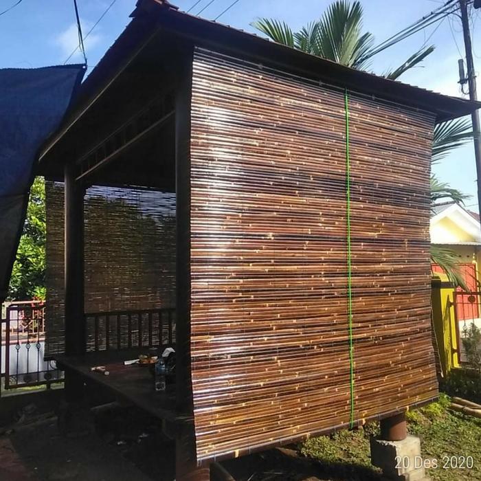 Gambar Tirai Bambu - Kerey Kulit Bambu T 1 x L1 - Kerei - Kerey - Wide - Krey - Kulit Pernis, 1x1 dari KampungQu_NEW undefined Tokopedia