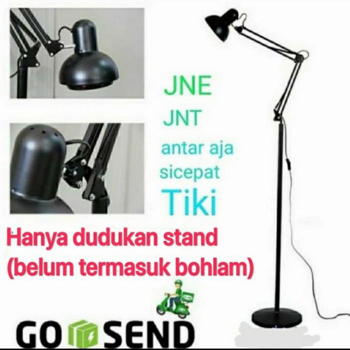 Gambar dudukan lampu fisioterapi infrared/tanpa lampu model stand dari Mega Jaya Medical undefined Tokopedia