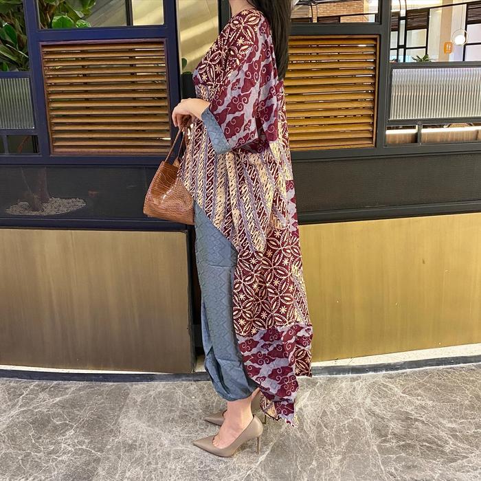 Gambar Prambanan Set / Setelan Batik - MMTS dari LAUSBOUTIQUE undefined Tokopedia