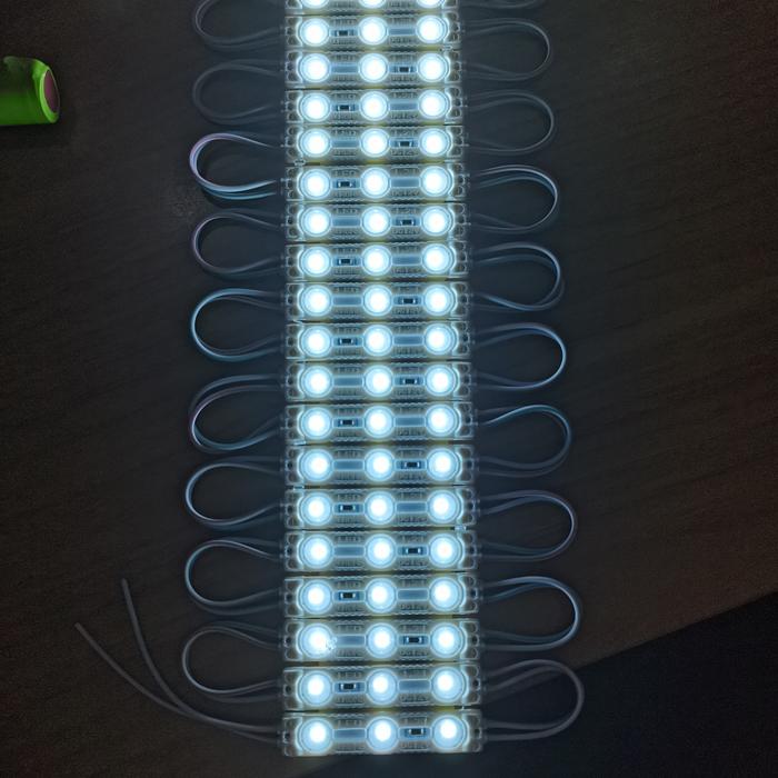 Gambar LAMPU modul Led  murah Dc 12v 3mata/Led module neon box led harga per pcs - Putih dari Dream zone shop undefined Tokopedia