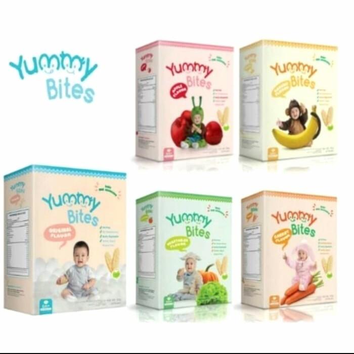 Gambar Yummy Bites Rice Crackers 50 gram - Snack Bayi - Banana dari Toserba AW undefined Tokopedia