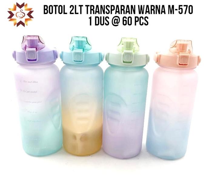 Jual Sunglass Botol Air Minum 2Lt Transparan Warna M570 - Jakarta Barat ...