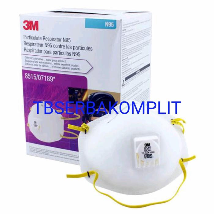 Jual Masker 3m 8515 N95 Particulate Welding Respirator Mask 1 Dus N-95 ...