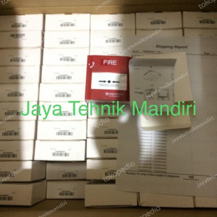Jual Notifier FSM500 K/T E Addressable Manual Call Point c/w Intercom ...