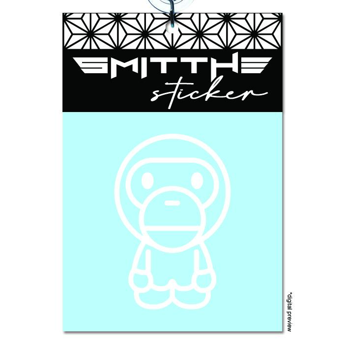 Gambar Stiker Baby Milo Logo Cutting Sticker untuk aksesoris Motor Mobil - Putih dari Smitthe undefined Tokopedia