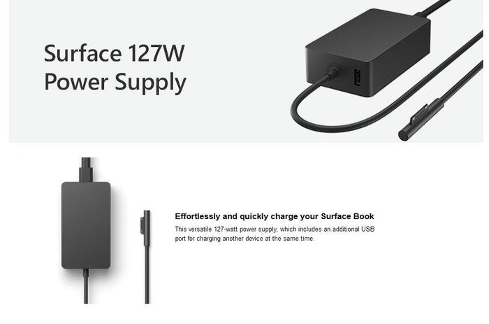 Gambar Adaptor Charger Microsoft Surface Pro Book GO X 1 2 3 4 5 6 7 7+ 8 127 dari jam spinner undefined Tokopedia