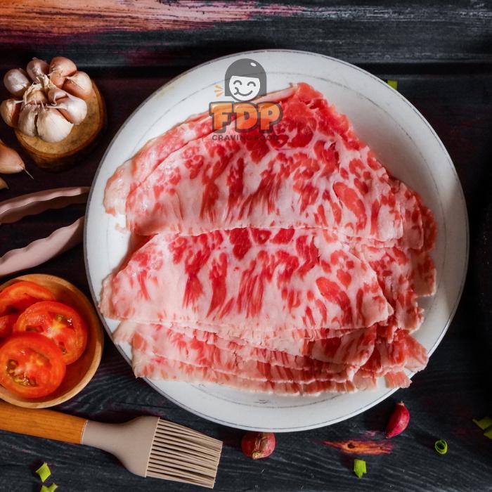 Gambar BEEF SLICE GRAIN FED/FEED CHUCK REST USA / DAGING SAPI IRIS - 500GR dari FDP Craving Food undefined Tokopedia