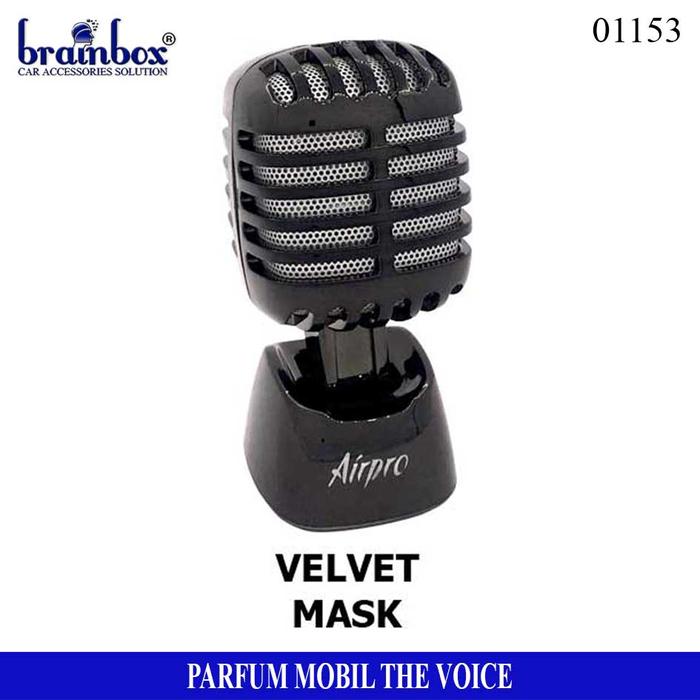 Gambar Parfum Mobil The Voice Pajangan Dashboard Mobil Hiasan Mobil - Velvet Mask dari Brainbox Car and Home undefined Tokopedia