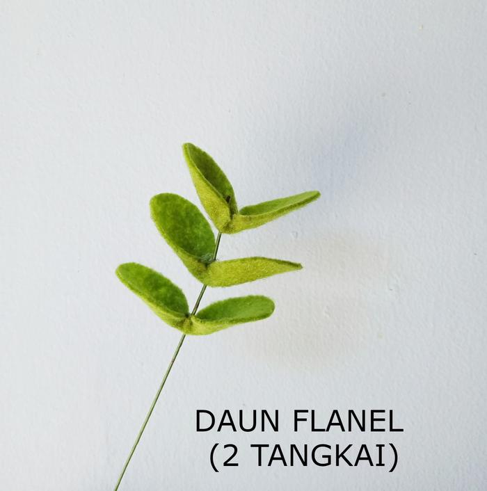 Gambar item tambahan buket bunga - daun flanel, 1 pcs dari Florencia Creation undefined Tokopedia