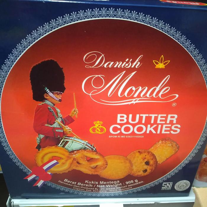 Gambar Danish Monde Butter Cookies 908gr Biskuit Kaleng dari Zwp25_store undefined Tokopedia