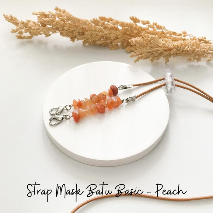 Gambar Strap Masker Batu Basic - Coral dari Dazscarf undefined Tokopedia