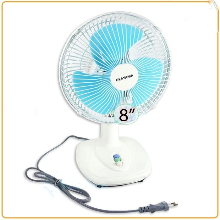 Gambar Kipas Angin Meja 8" / Desk Fan Okayama OK-808 dari Kinkean undefined Tokopedia