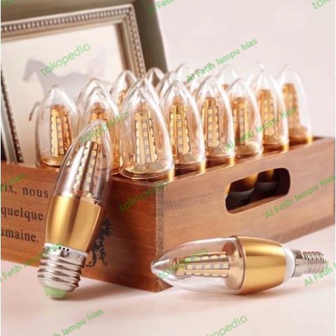 Gambar Lampu candle light LED Cabe 5 W E 27 - Warm white dari Al Fatih lampu hias undefined Tokopedia