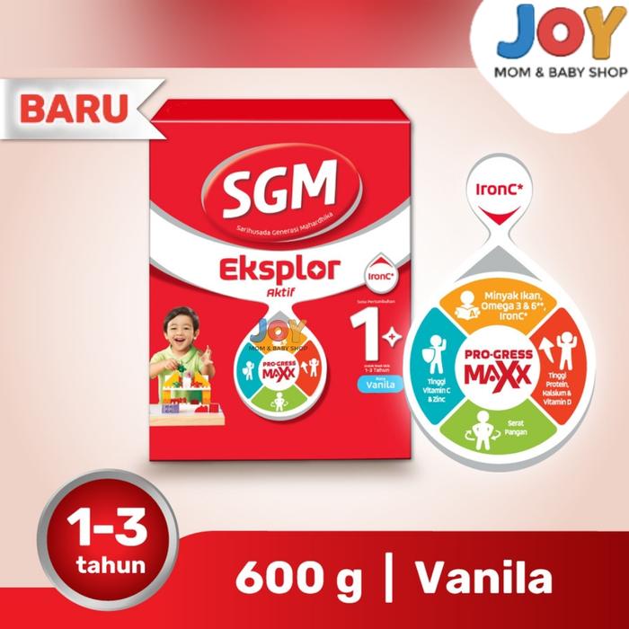 Gambar SGM EKSPLOR 1 VANILA 600GR - Vanila dari JOY Mom and Baby undefined Tokopedia