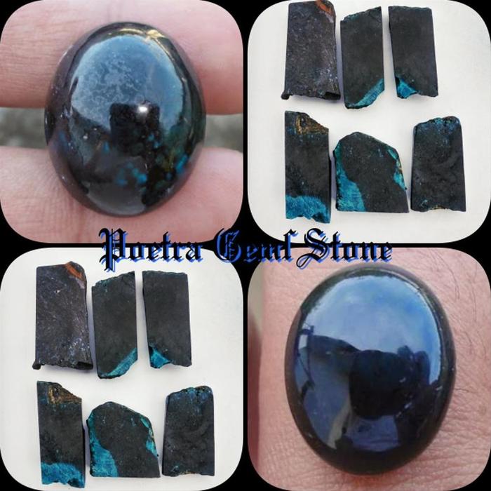 Bahan Batu Bacan Hitam