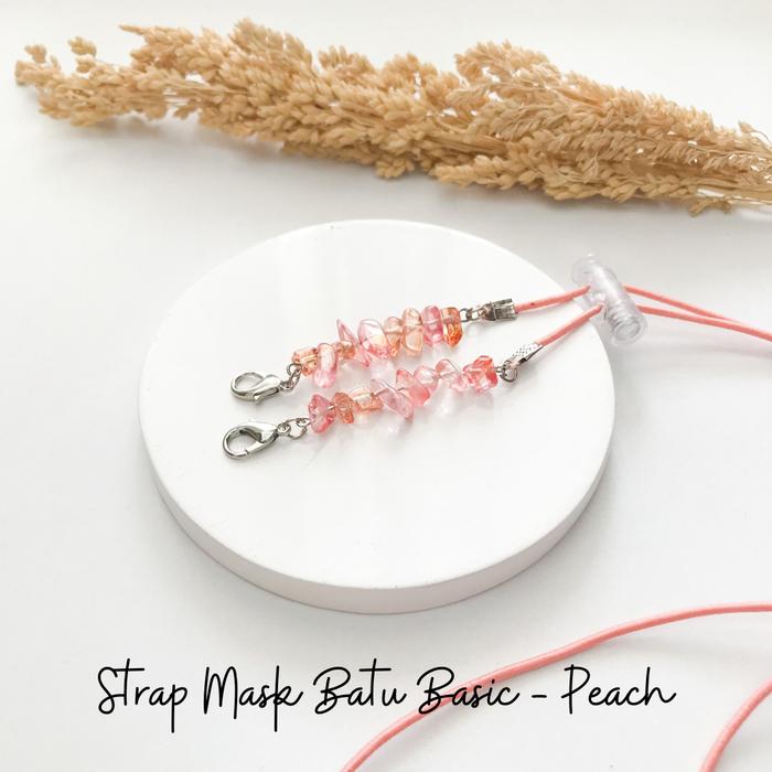 Gambar Strap Masker Batu Basic - Peach dari Dazscarf undefined Tokopedia