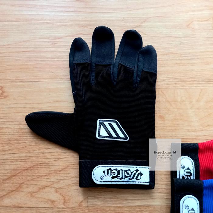 Gambar Sarung Tangan Motor Wolfen PREMIUM - Black dari HopeclothesID_NEW undefined Tokopedia